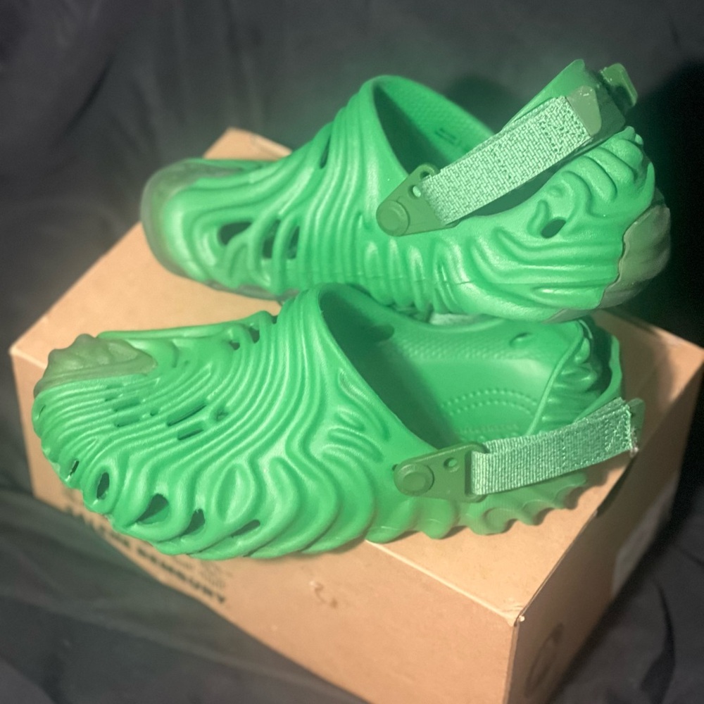 Crocs Pollex Clog by Salehe Bembury in Green ( Curry )